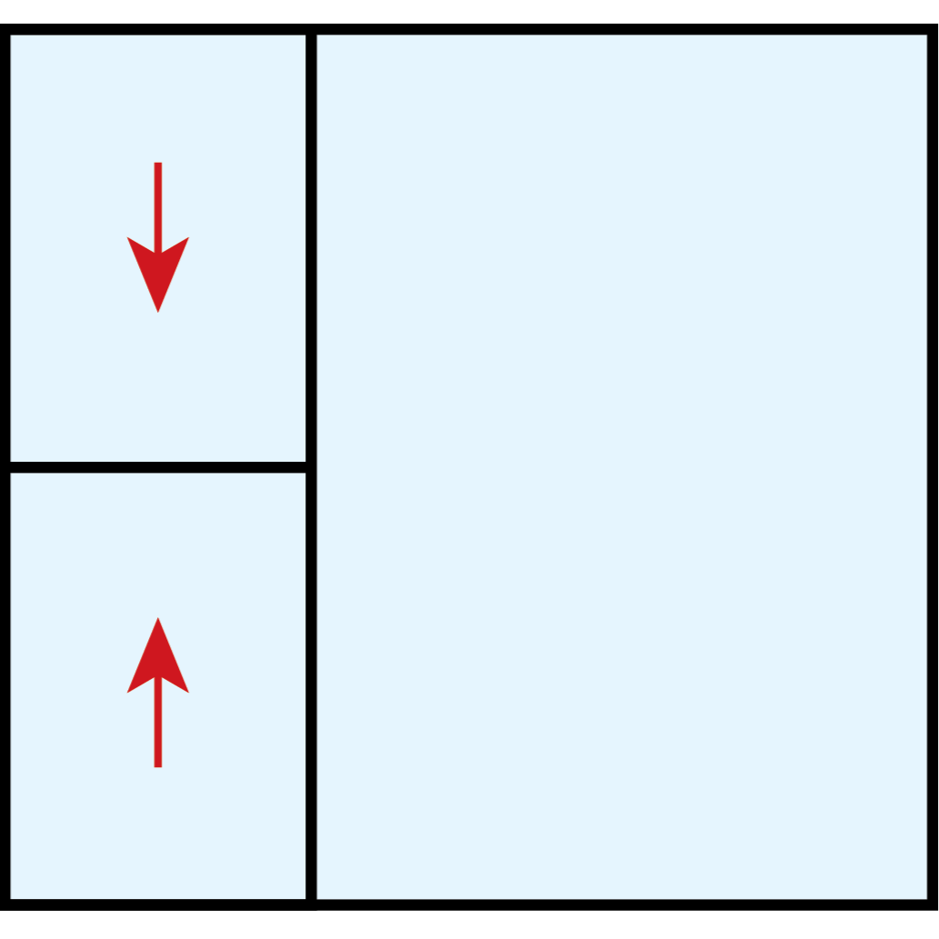 Guillotine double 2 vantaux